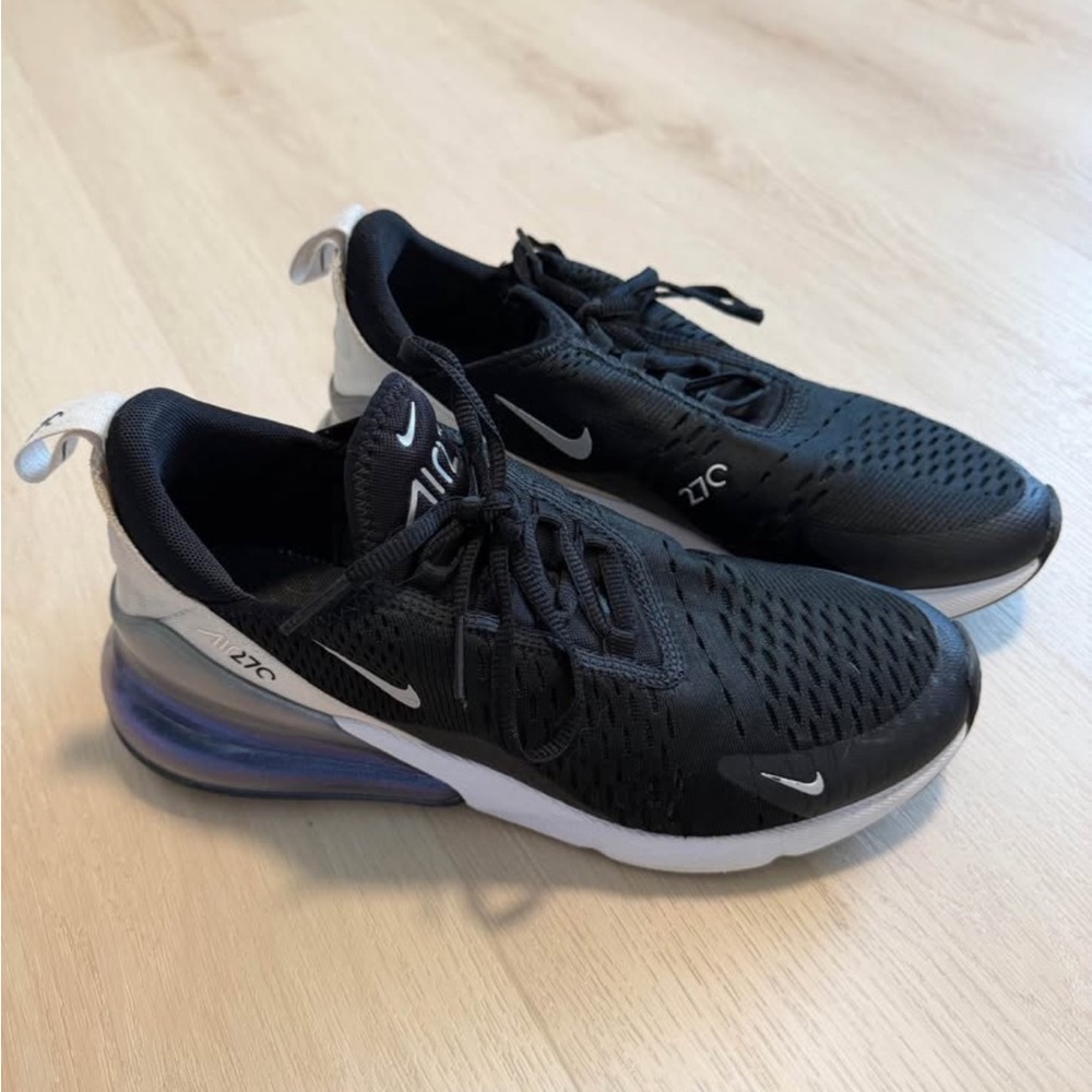Nike Air Max 270 Black and White Sneakers